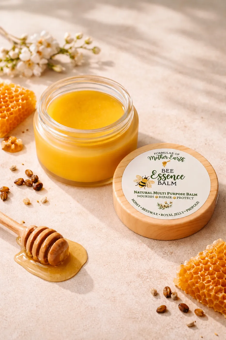 Bee Essence Balm, 50 g - Formulas of Mother Earth