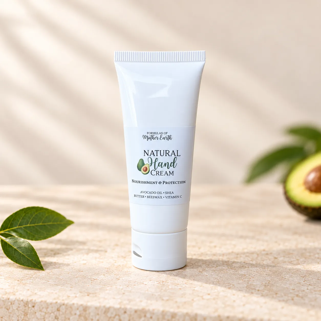 Naturalny krem do rąk - odżywienie i ochrona, 50 ml - Formulas of Mother Earth